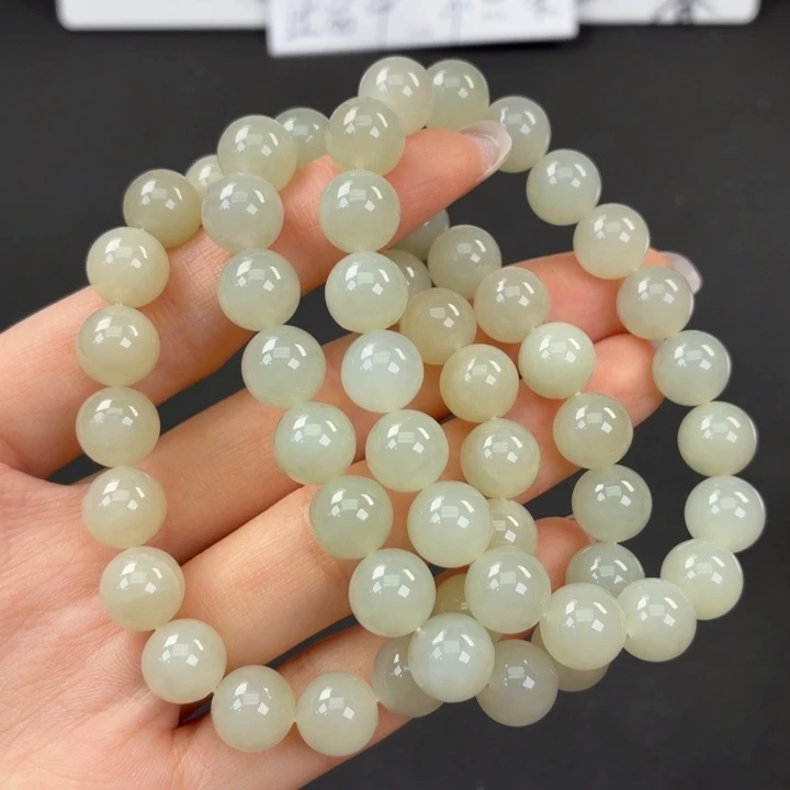 未镶嵌手镯和田玉卡10荔枝肉拍一发一多样性