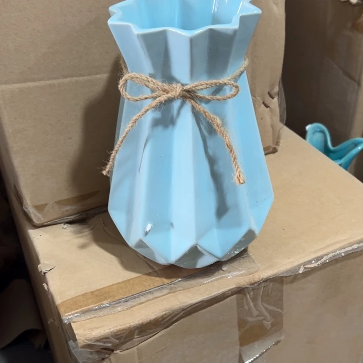 陶瓷花瓶摆件微瑕捡漏出