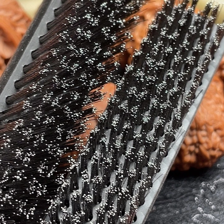 硕***啦吊坠文玩核桃四把软钢丝