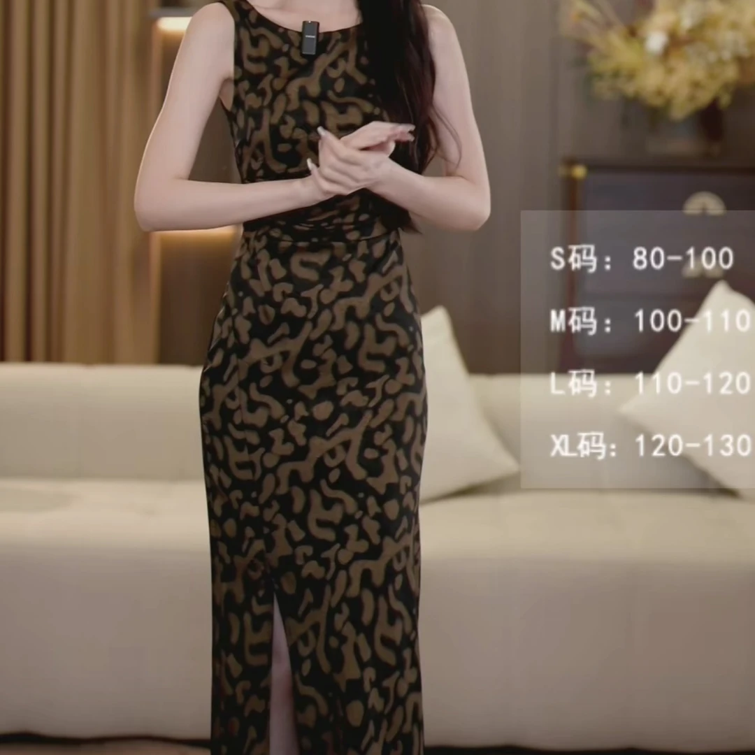 【yola】素行夏季新款法式时尚收腰显瘦直筒连衣裙-CY372