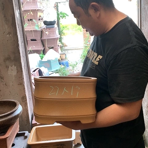 花盆紫砂手工制作