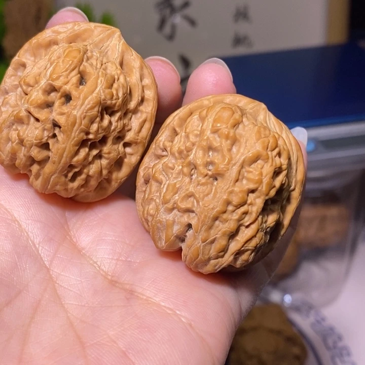 核桃把件37尺全品西北将军榜