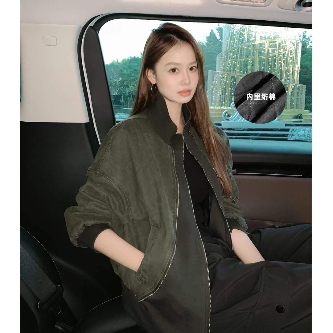 美洋MEIYANG 柏林塔外套 森系少年感~绗棉【商城同款】夹克