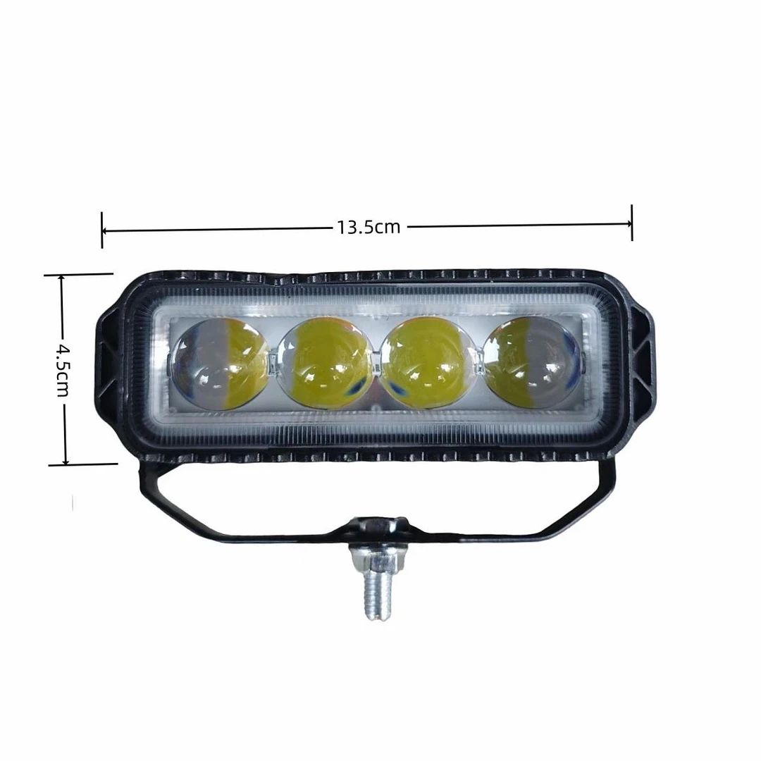 四珠LED双光铺路王激光炮射灯