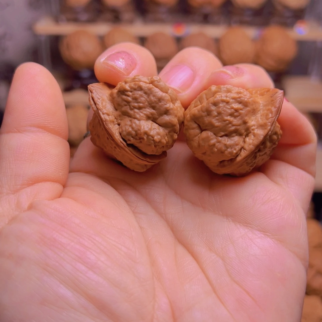 文玩核桃吊坠11w羊头蟾32尺