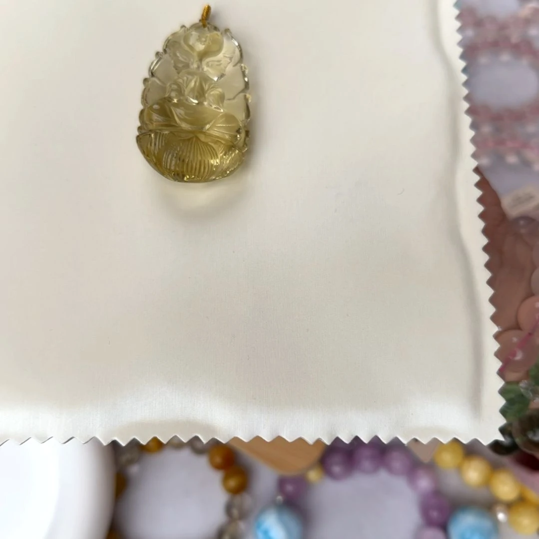 黄晶颈饰未镶嵌Z****心凤九