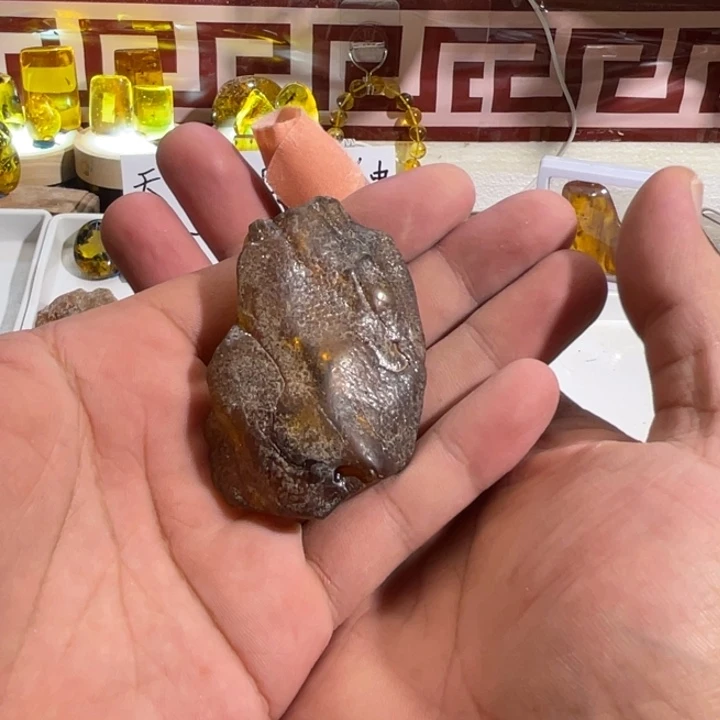 小***菜定制琥珀未镶嵌天然琥珀蜜蜡