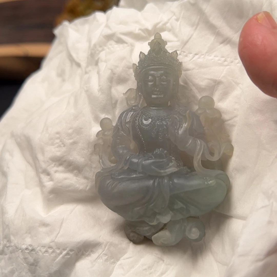定制翡翠未镶嵌孤**…