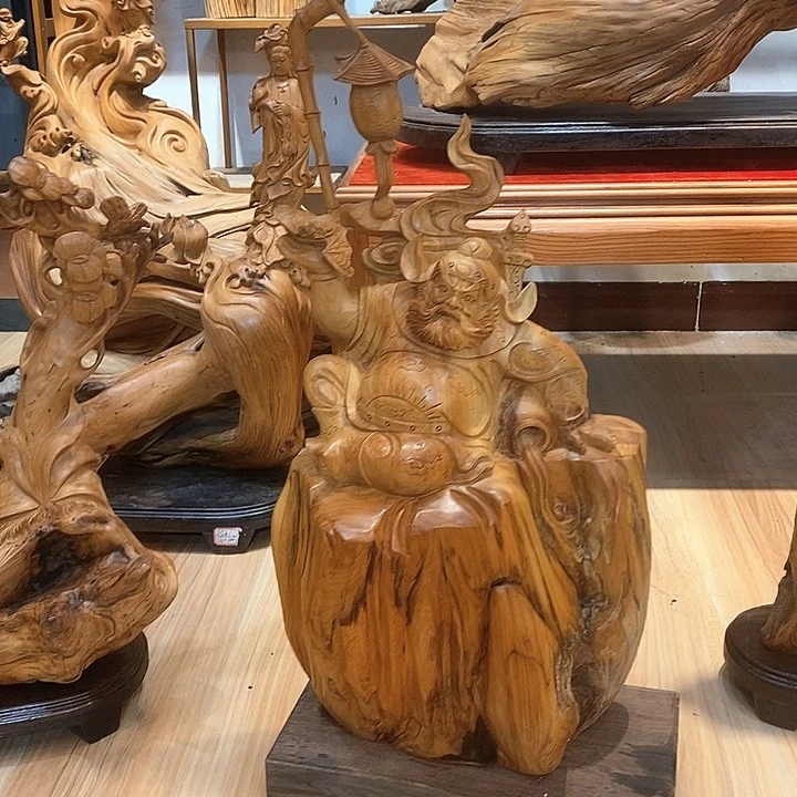 柏木（崖柏）坨坨钟馗