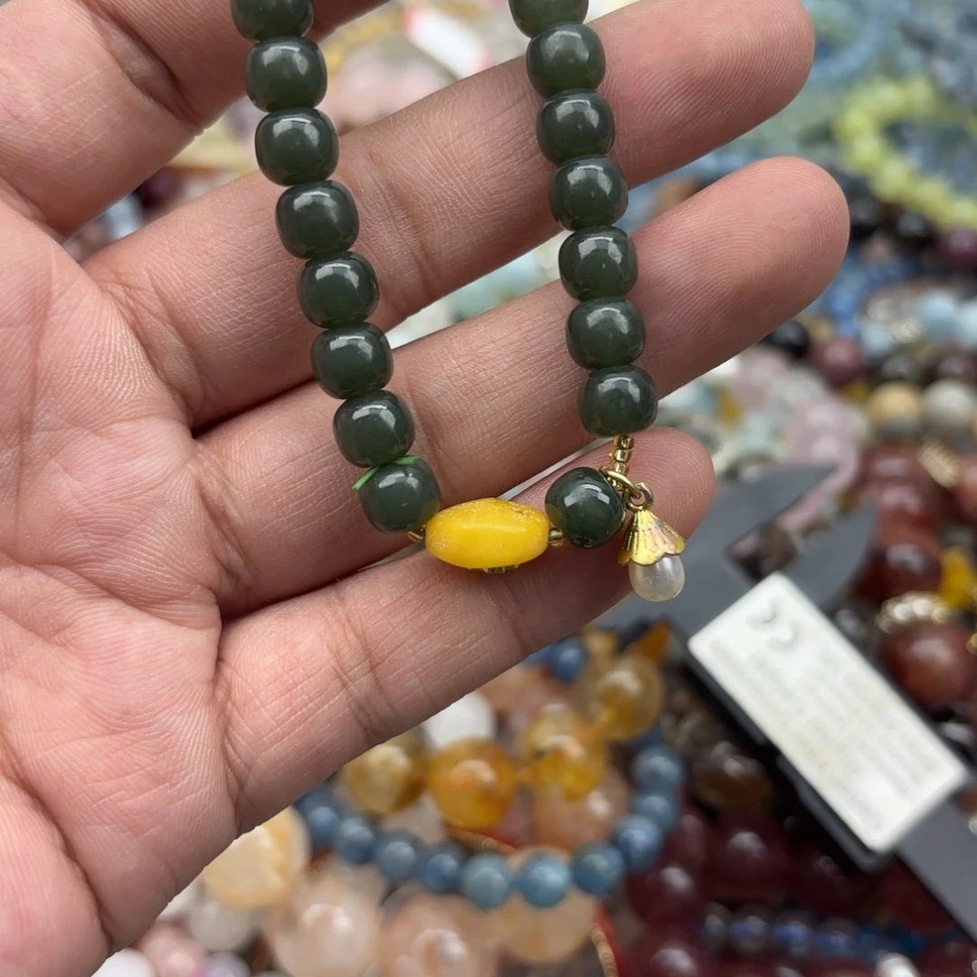 银S925镶嵌水晶手链