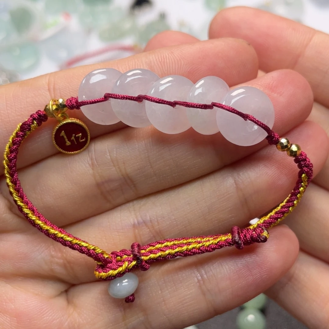 未镶嵌手绳翡翠手绳