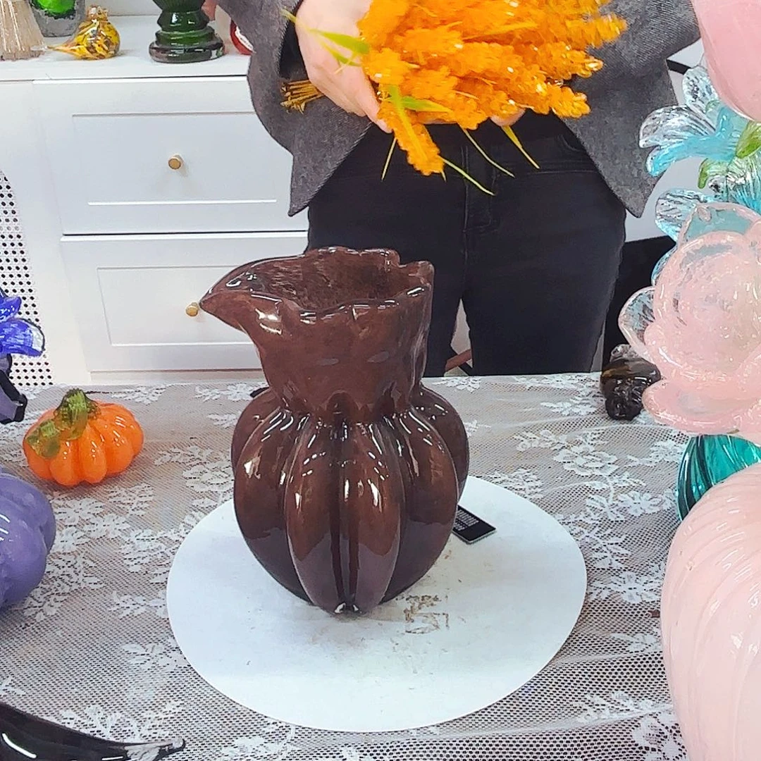 福利不退不换琉璃花瓶花器艺术品