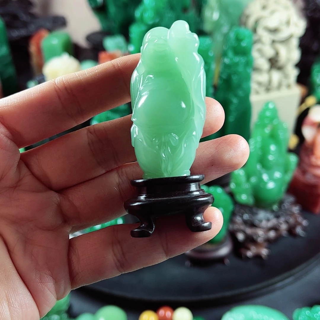 四川石喜****律名贵石材梅子青