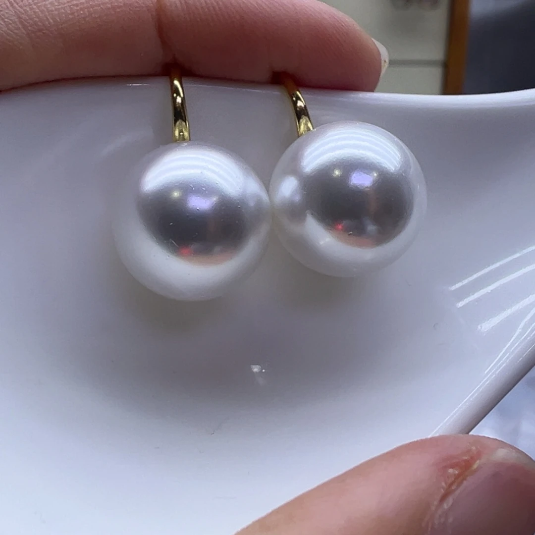 淡水珍珠耳饰未镶嵌