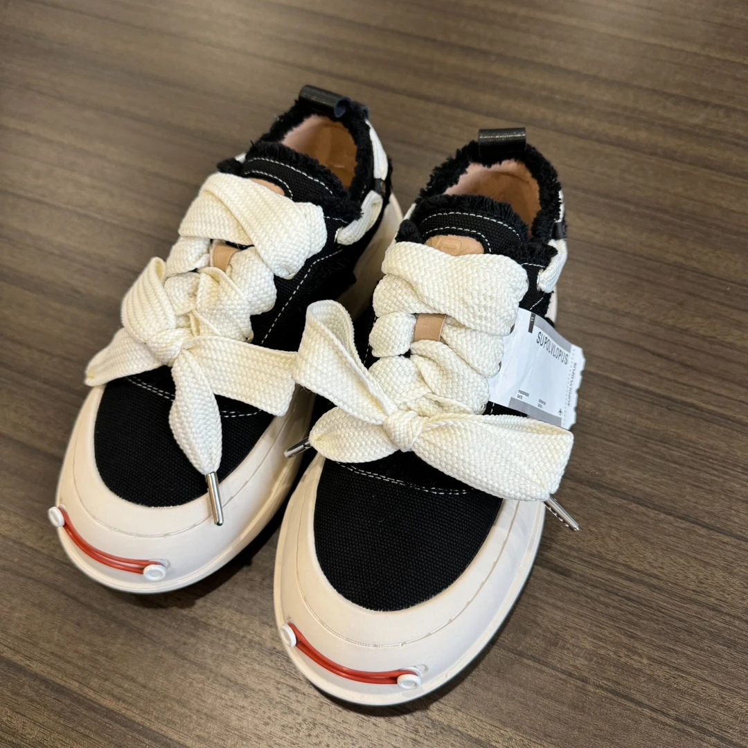 【小舞 飞机票】开口笑运动休闲帆布鞋百搭时尚板鞋软底低帮男女