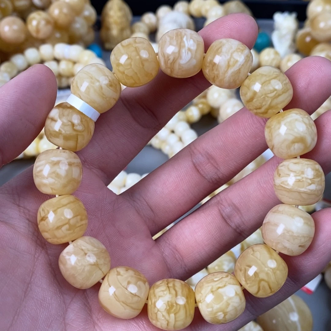 琥珀未镶嵌珠宝奇石15mm