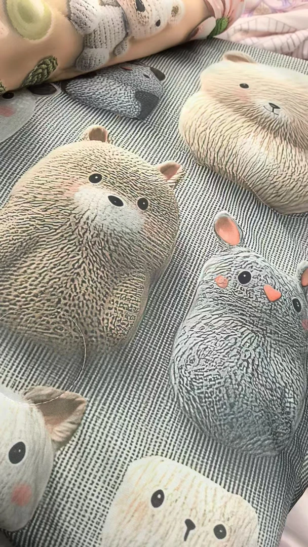 【天丝凉感空调被2*2.3】5D2*2.3天丝凉感空调被  动物可爱学生车载