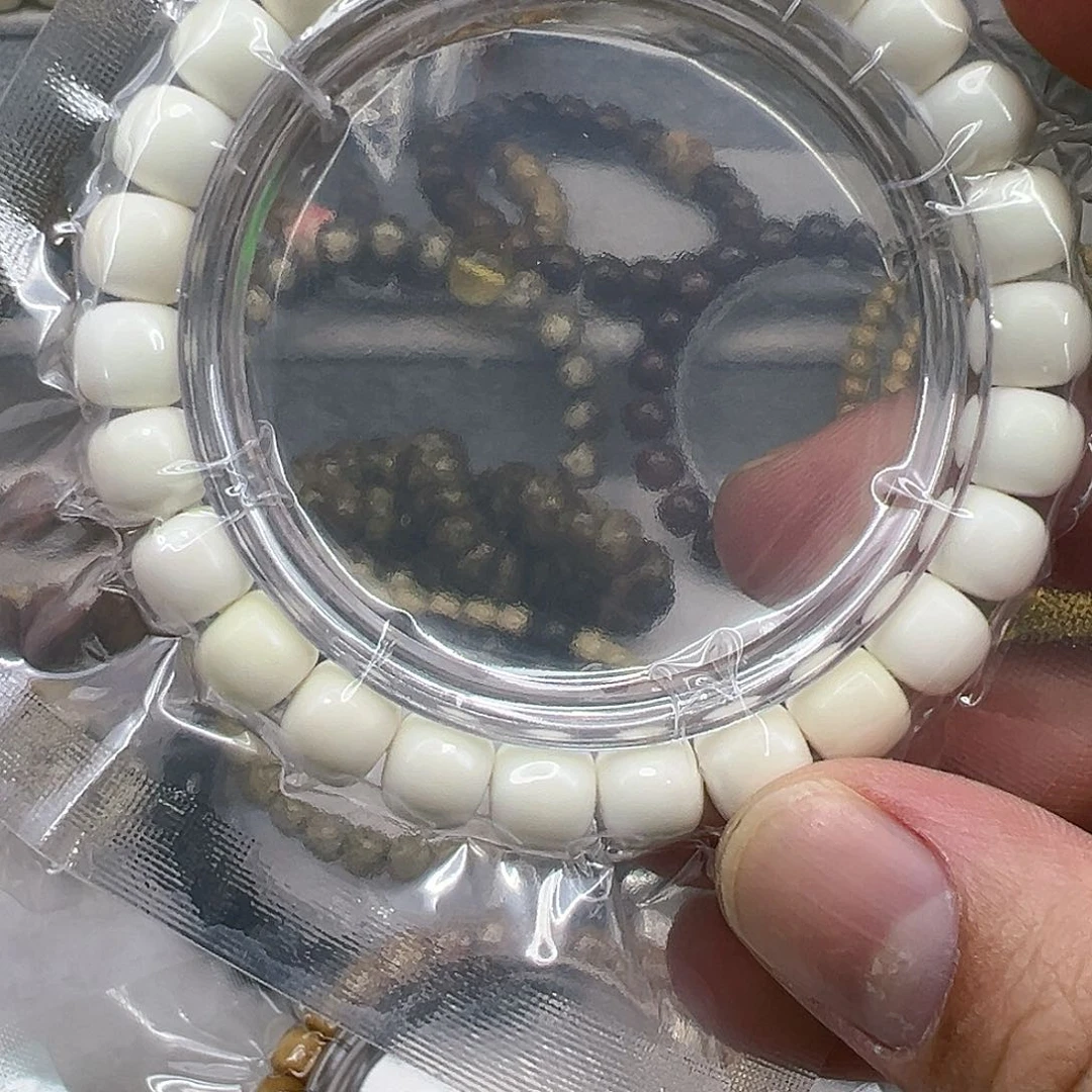 星月菩提手串30白菩提单圈0.9