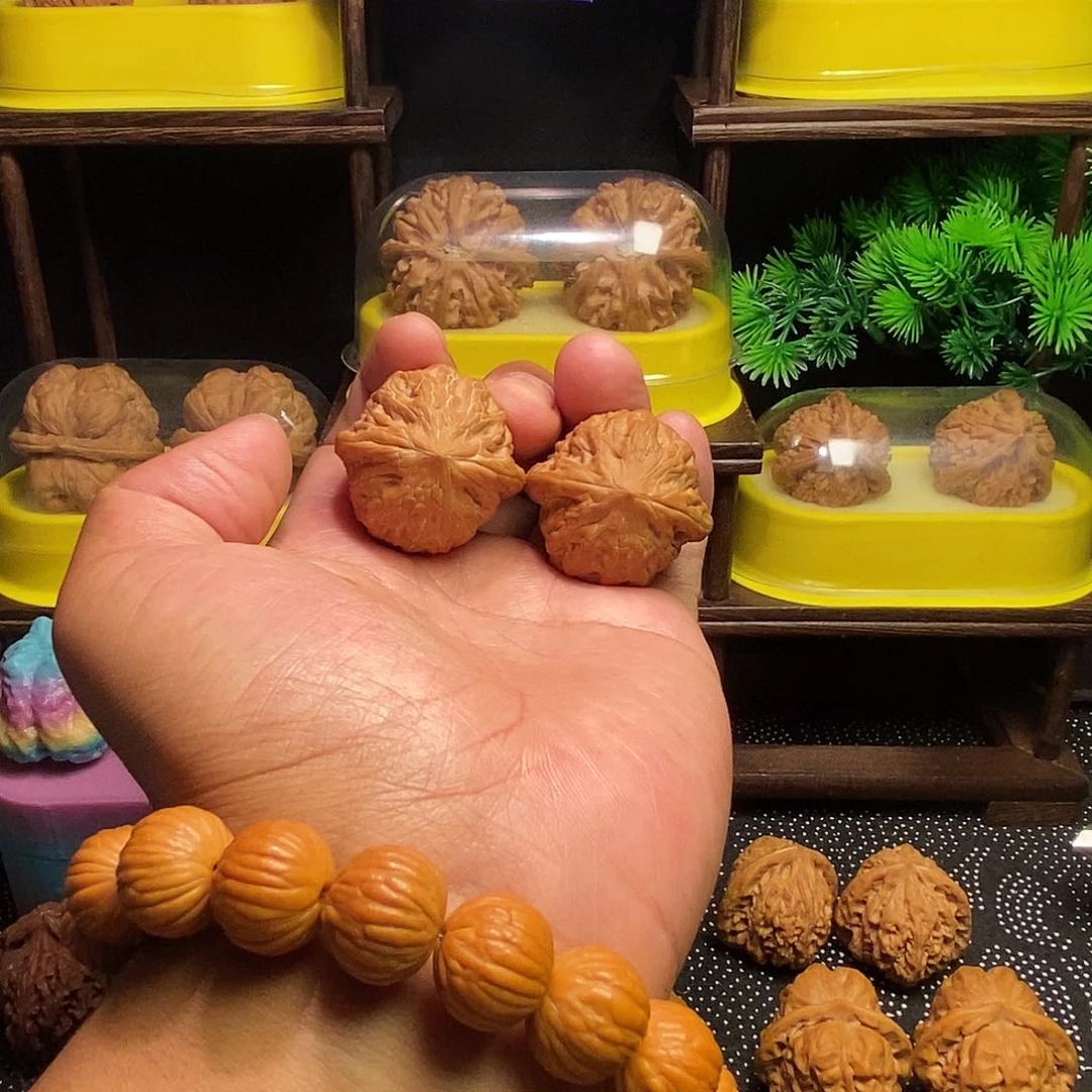 吊坠文玩核桃宠粉铁锤36+其他五队