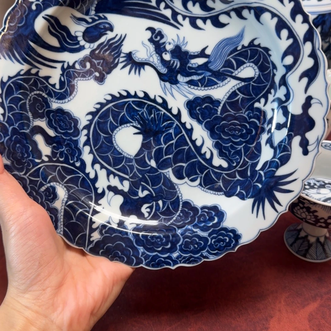 摆件陶手工手绘景德镇陶瓷