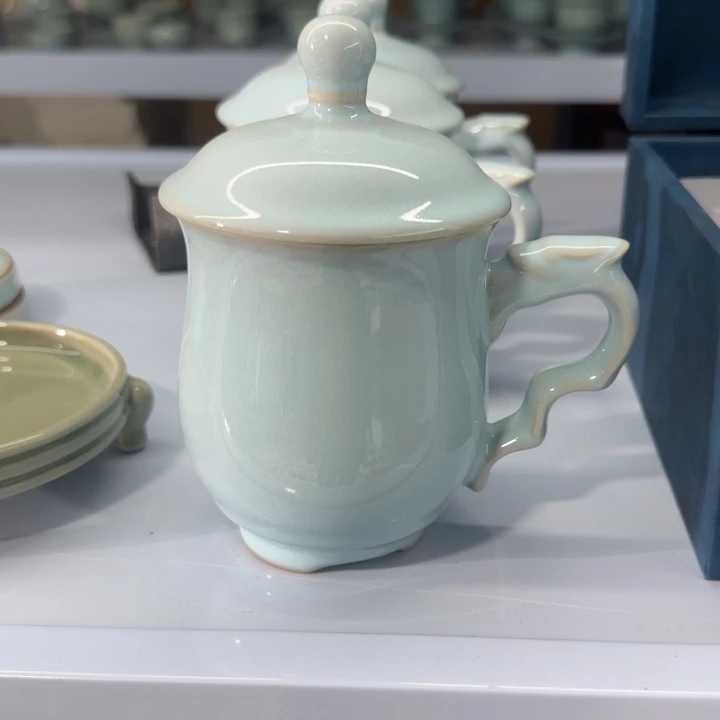 微瑕龙头办公杯11