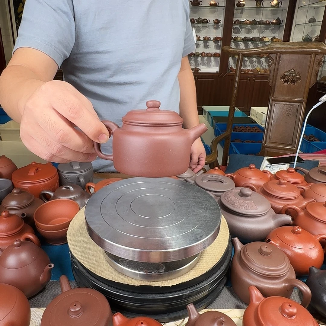 茶壶紫砂德钟紫泥