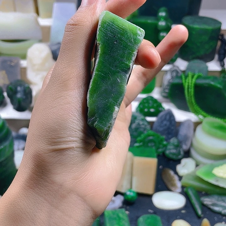 和田玉（碧玉）未镶嵌挂件