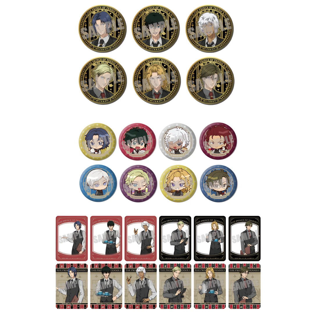 日谷新网球王子 pop up shop咖啡厅系列 盲抽