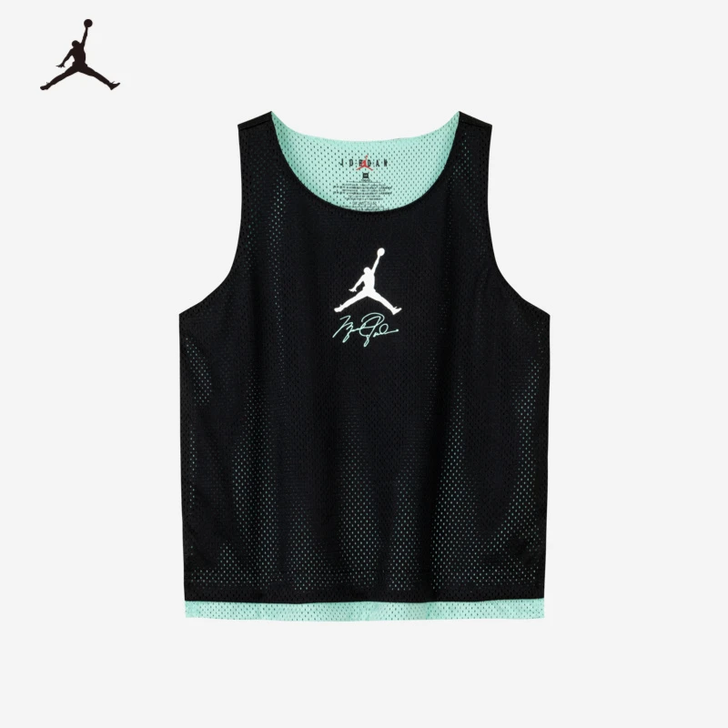 AIR JORDAN夏季篮球运动童装背心男童休闲运动背心D112