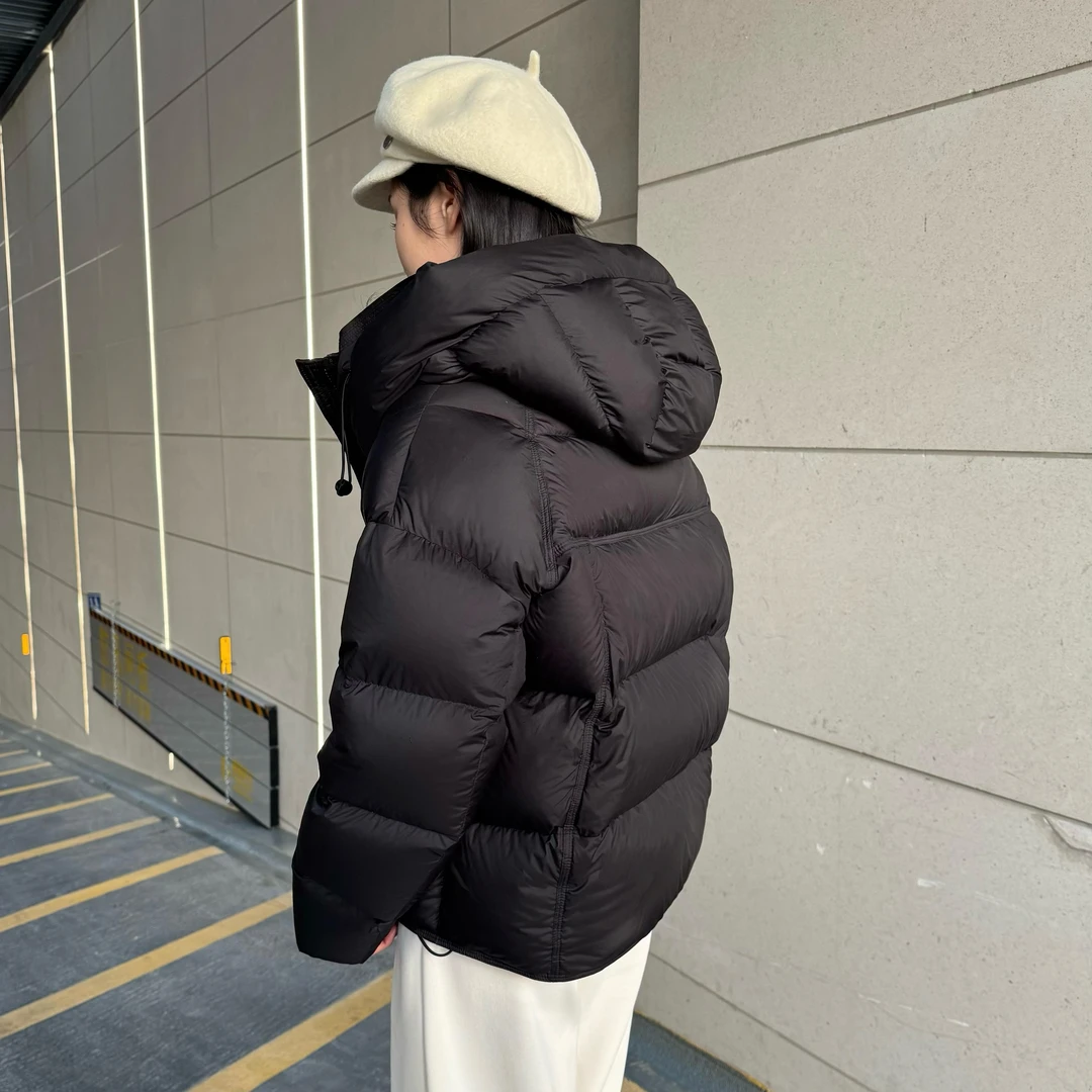 【90白鹅绒】2024新款90鹅绒短款云感泡芙鹅绒服外套