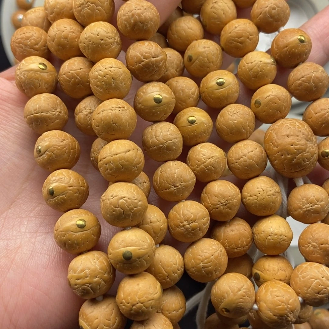 凤眼菩提手串12.5+新籽铜108挂脖