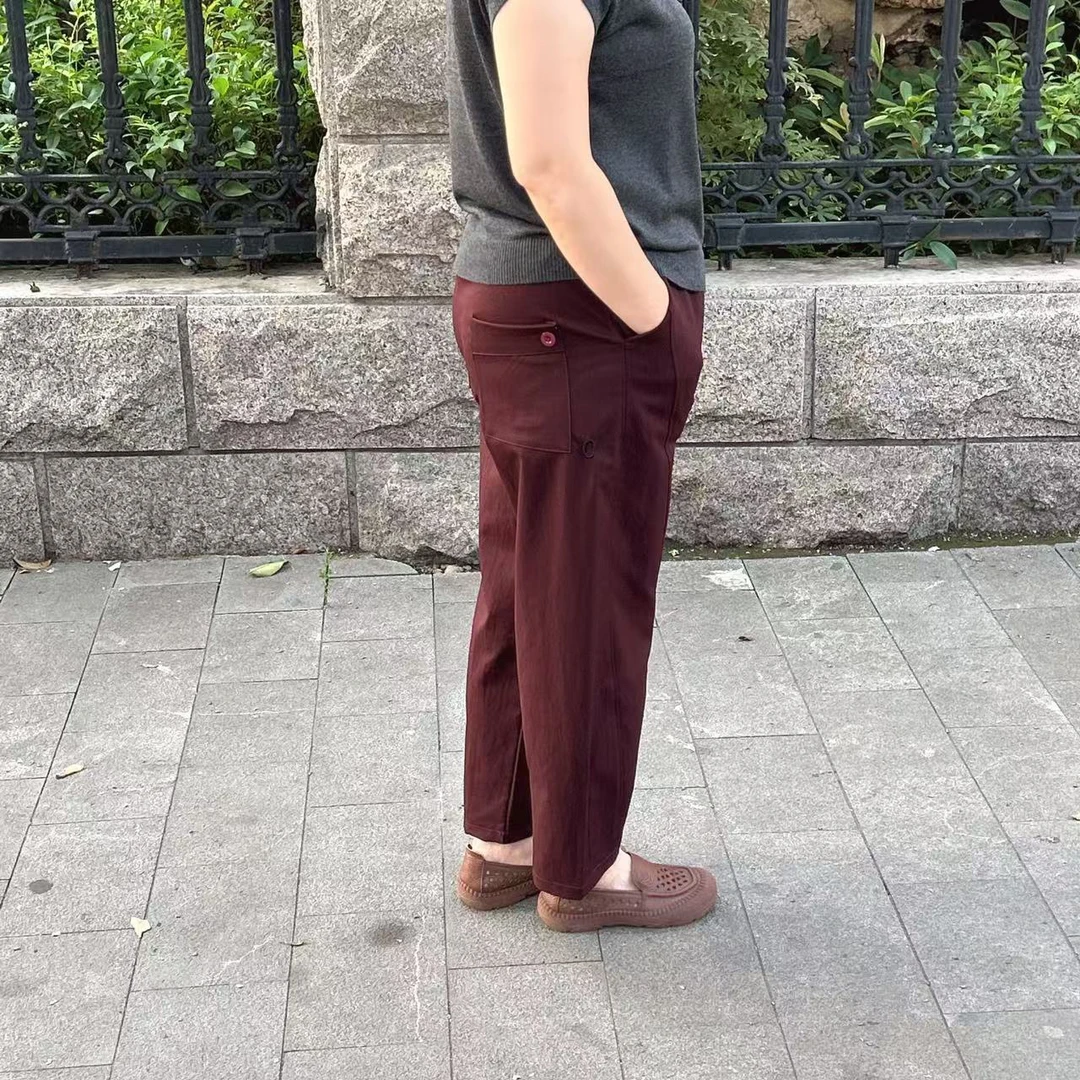 2516哈伦裤  休闲裤 裤子女款  时尚百搭显瘦