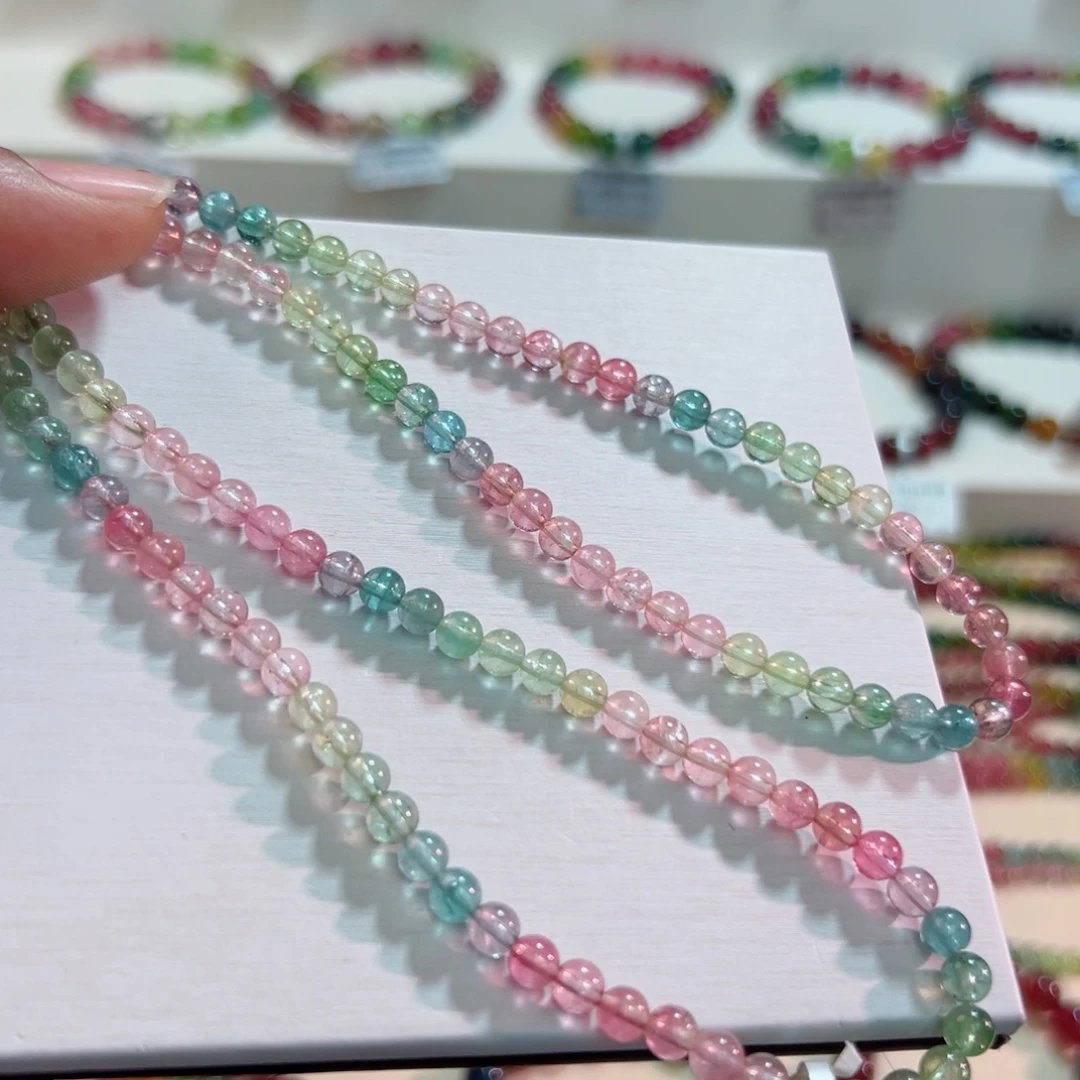 未镶嵌碧玺手链碧玺