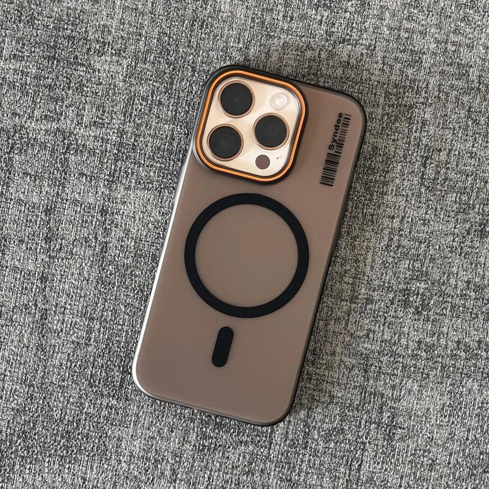 冰雾磁吸适用苹果16手机壳亚克力iPhone13/12肤感小米15/14保护套