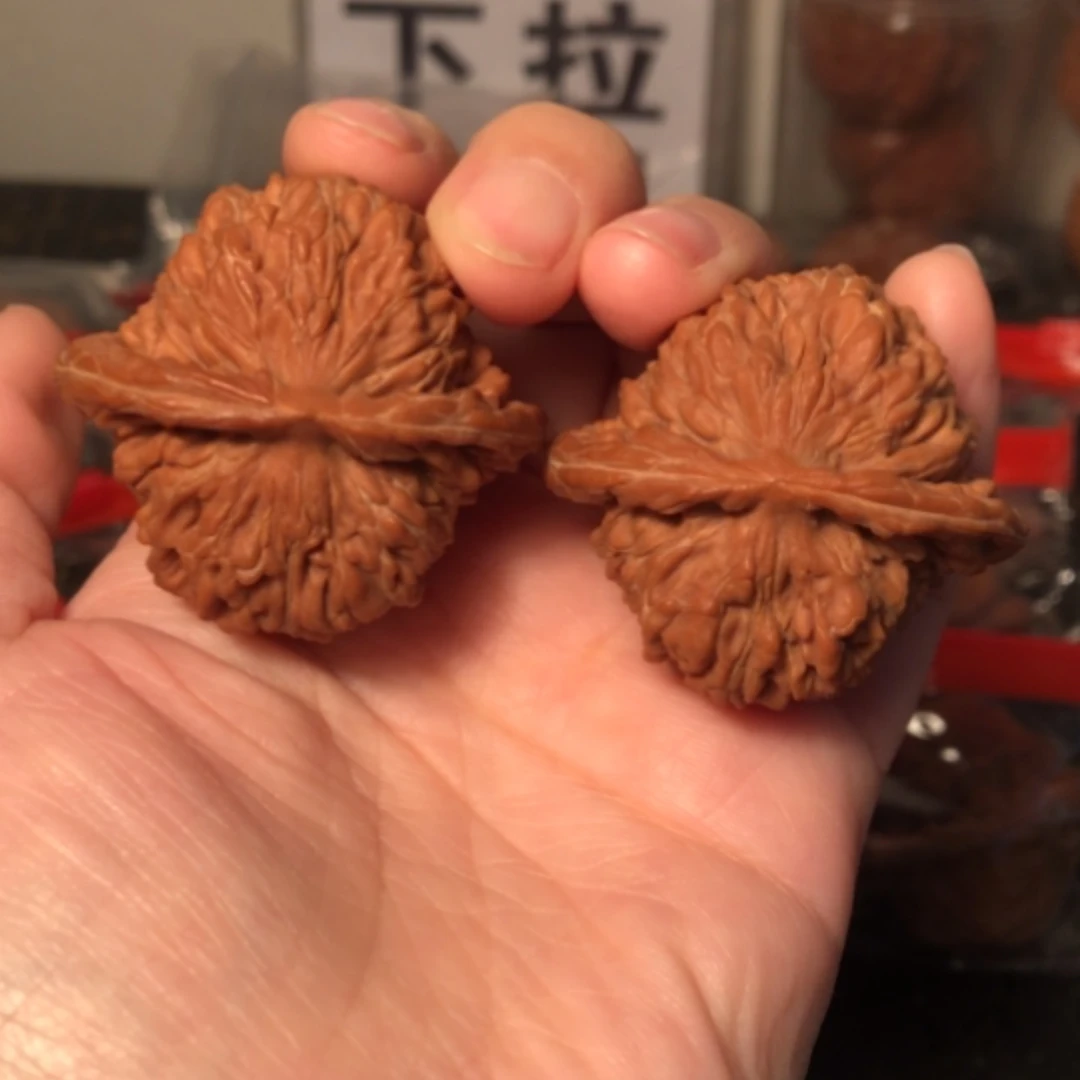 【闪购商品】文玩核桃把件四座楼43