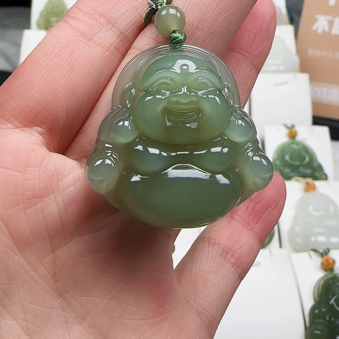 和田玉未镶嵌颈饰35