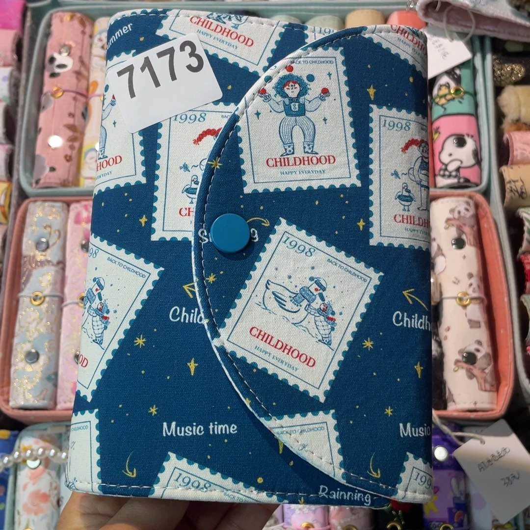 刺绣A6 活页不加纸7173。