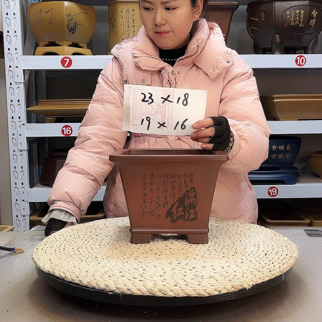 紫砂花盆紫砂花盆