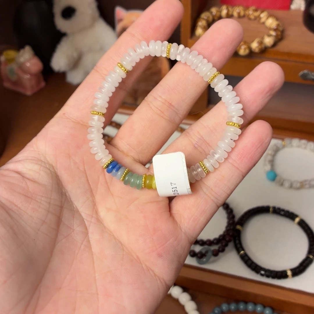 水晶手链未镶嵌多样性