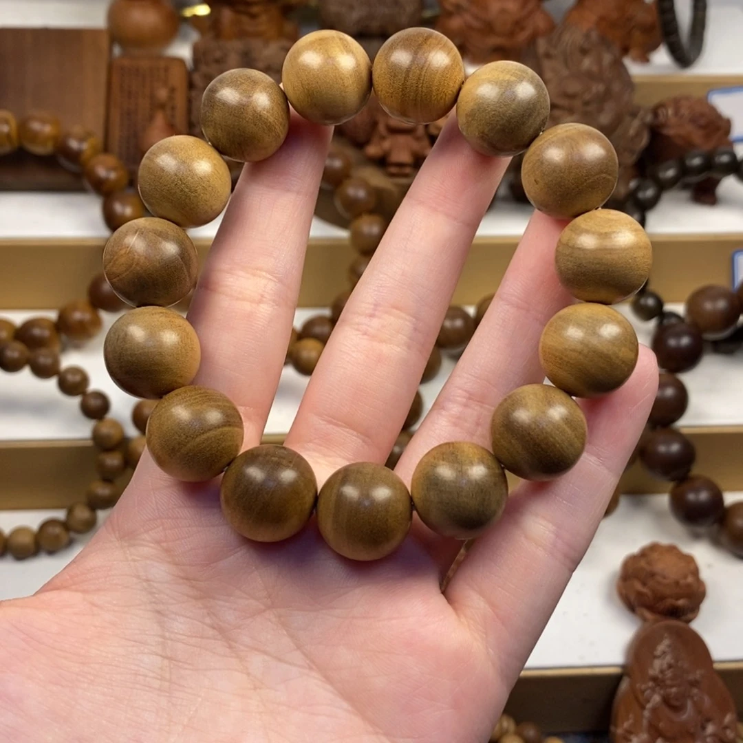 手串/手链檀香木老山檀香1.5横纹奶香微瑕福利