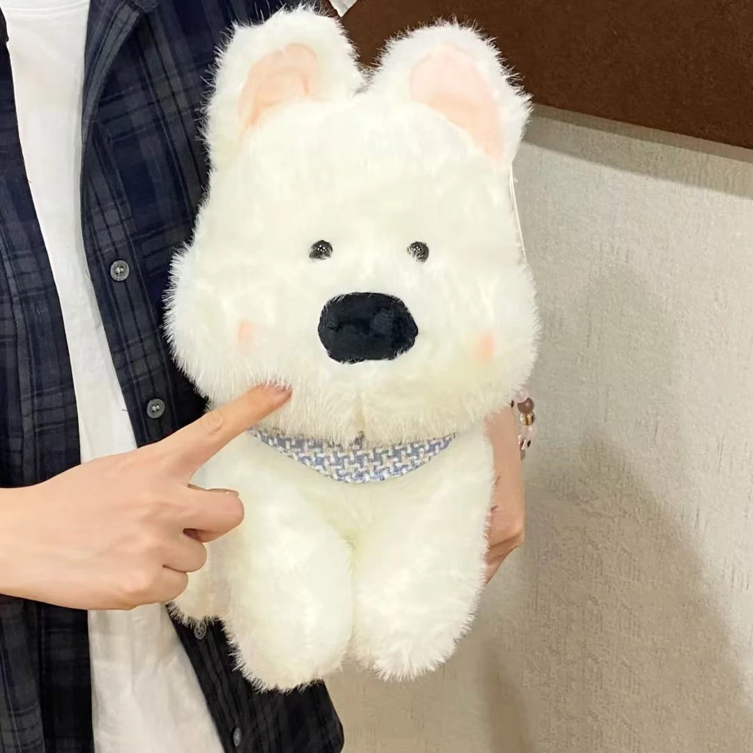 【可可家专属】可爱西高地公仔玩偶毛绒玩具布玩偶娃娃女送生日礼物