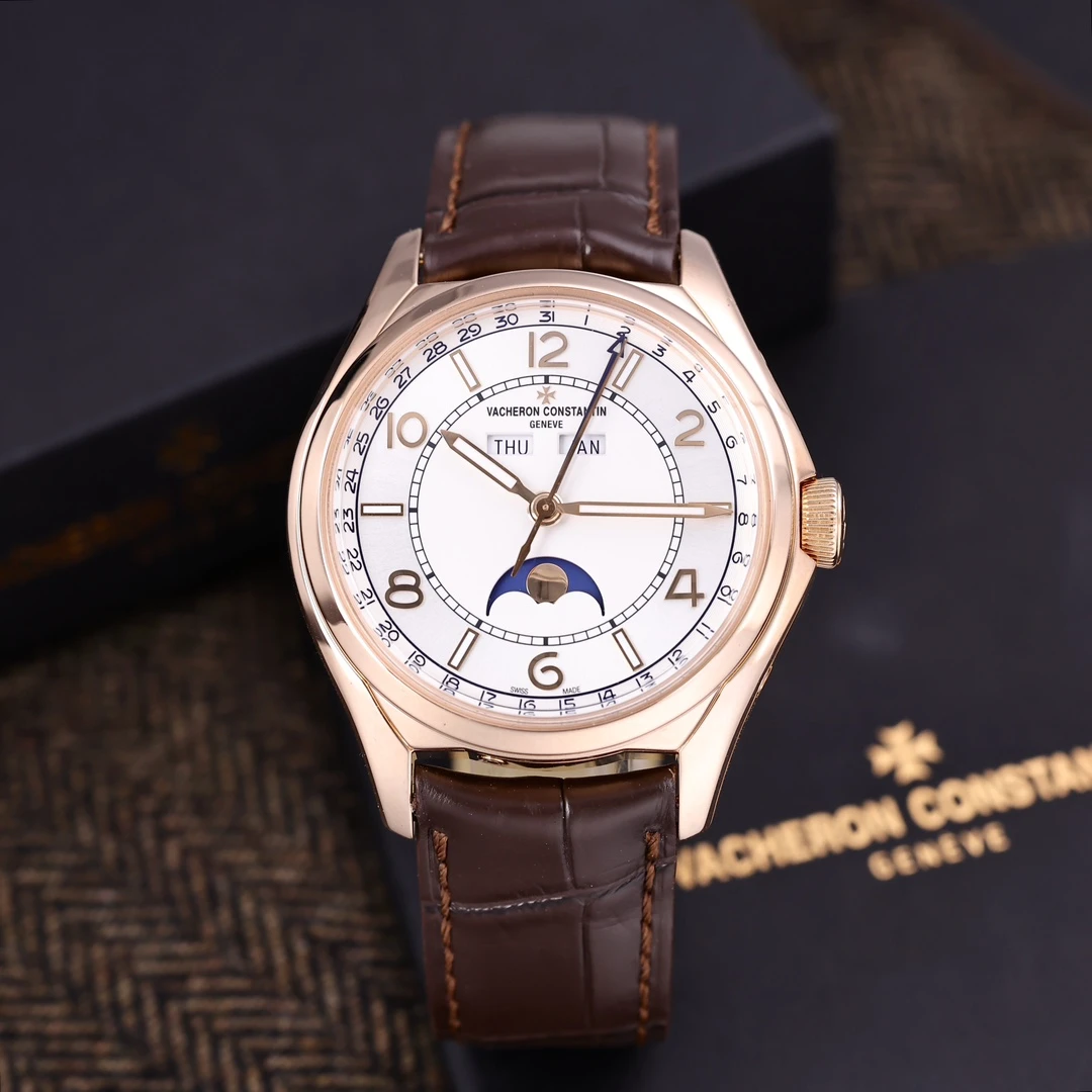 95新 Vacheron Constantin/江诗丹顿 伍陆之型4000E 2018年保卡
