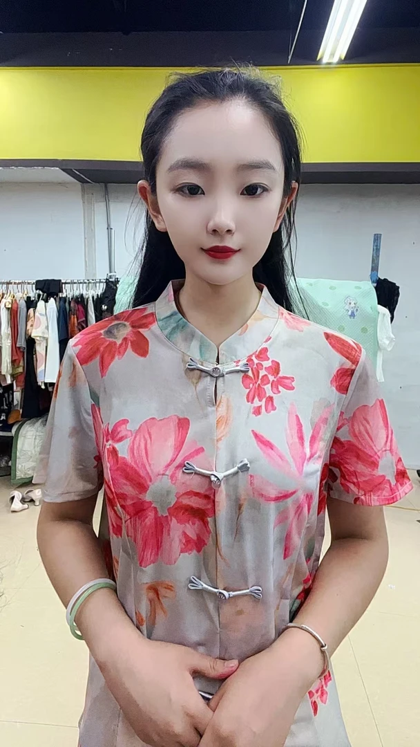 达人专属 新款直盘扣国风衫(直)