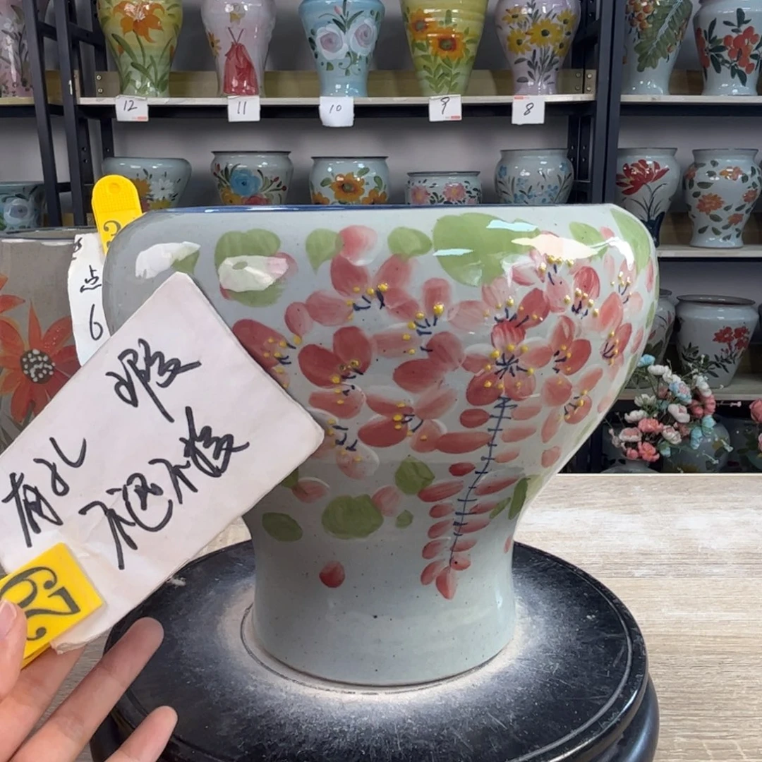 罐1tc景德镇陶瓷花盆