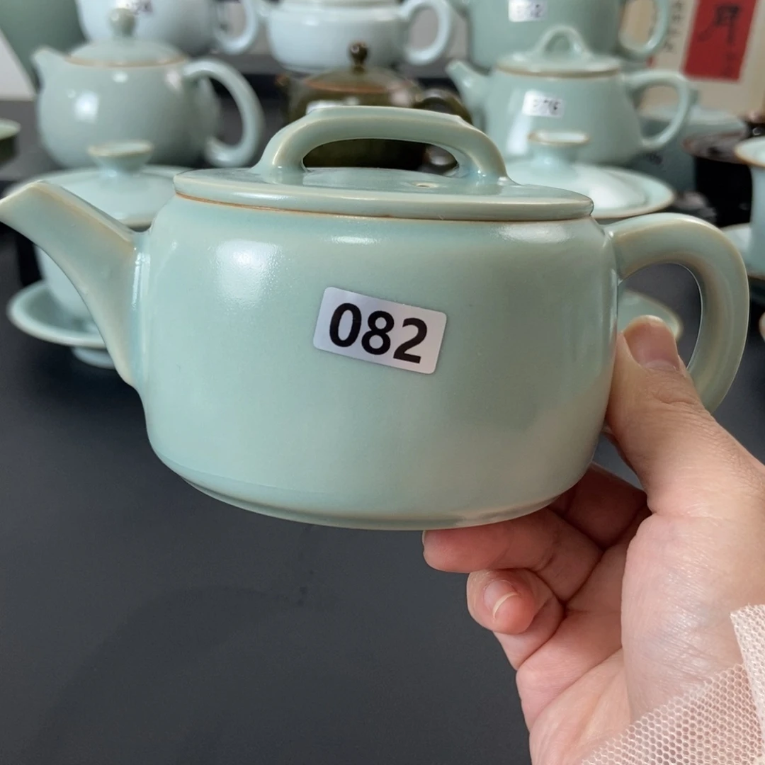 壶仿古釉水汉瓦微瑕