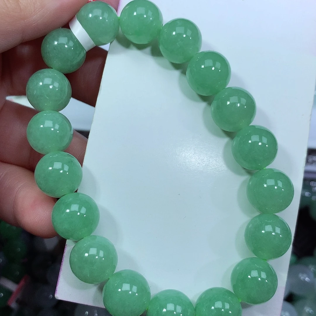 翡翠手链未镶嵌卡12