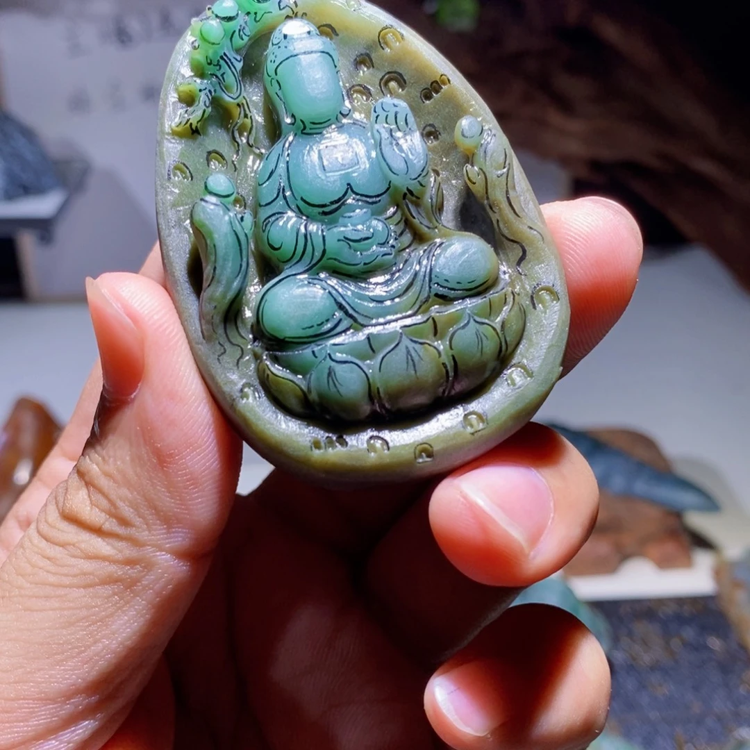 正***正定制翡翠未镶嵌缅甸天然翡翠A货