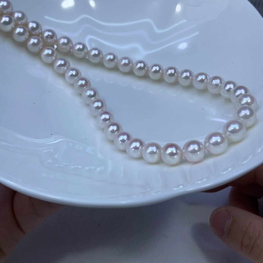 银S925镶嵌海水珍珠颈饰