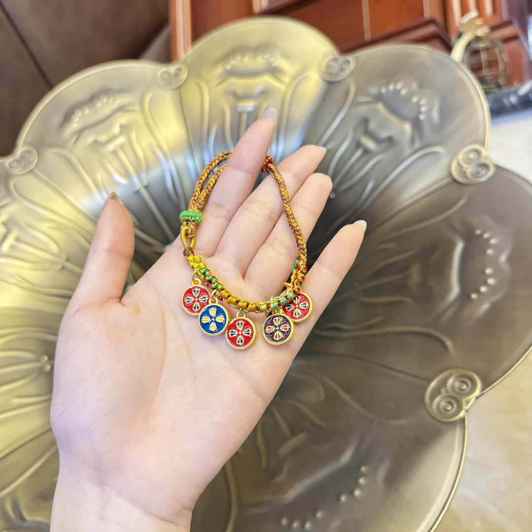 非金属布艺手链 源源手作*五路财神