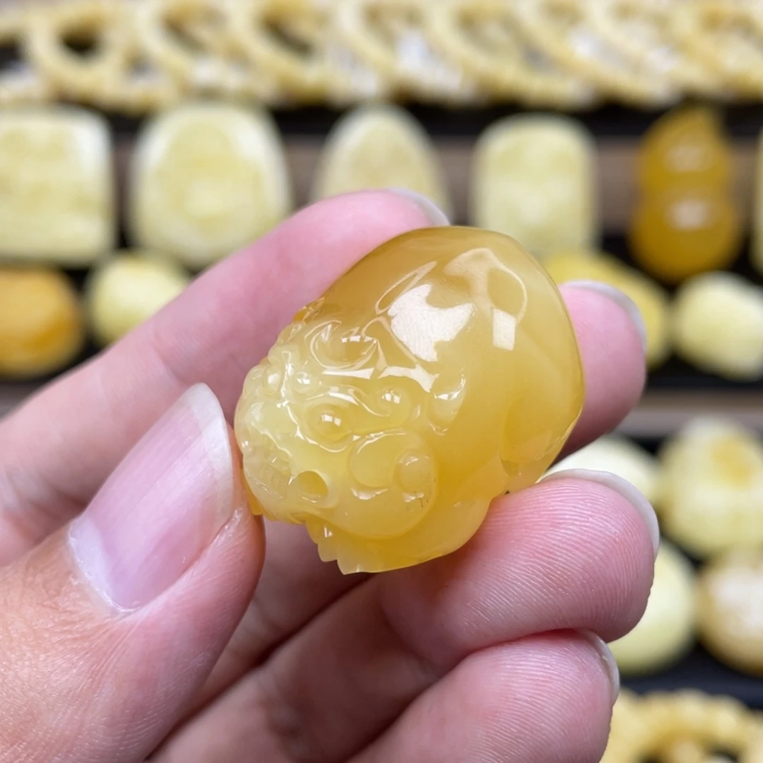 琥珀未镶嵌裸石琥珀蜜蜡